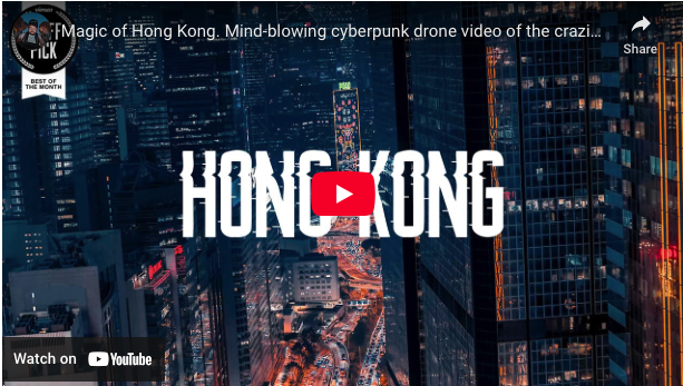 Hong Kong Drone Footage